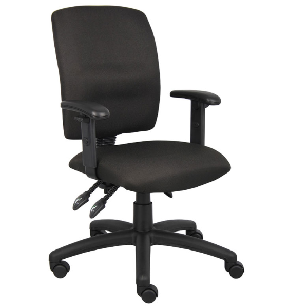 TASK CHAIR W/3 PADDLES MECHANISM(YM2403)/B909JARM