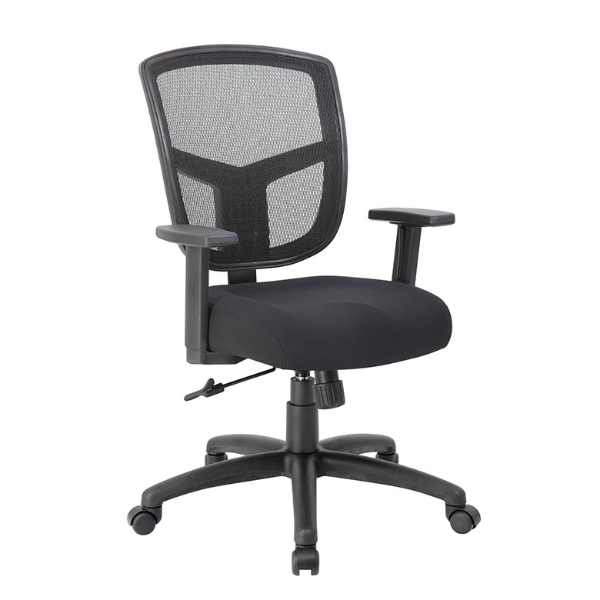 CONTRAST MESH,4 INCH SEAT,1 SYNCHRO TILT, ADJUST ARM,27 BASE