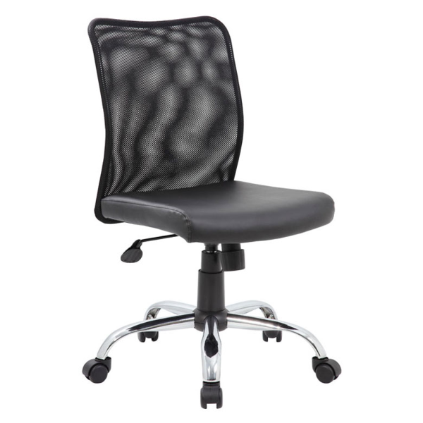THE MESH CHAIR TU001 MECHANISM NO ARM 25IN CHROME BASE
