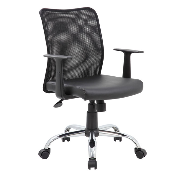 THE MESH CHAIR TU001 MECHANISM TU030 ARM 25IN CHROME BASE