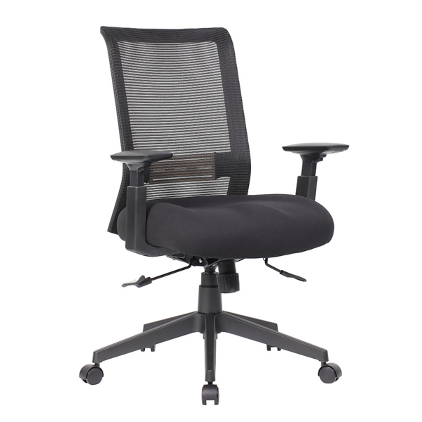 MESH CHAIR,ADJUSTABLE HEIGHT ARMRESTS,SEAT SLIDER,R350 BASE