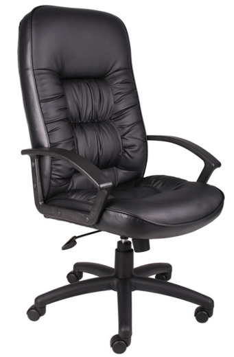 HIGH BACK EXECUTIVE CHAIR W/SPRING TILT MECHANISM