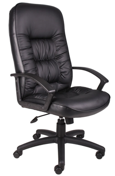 HIGH BACK EXECUTIVE CHAIR W/SPRING TILT MECHANISM