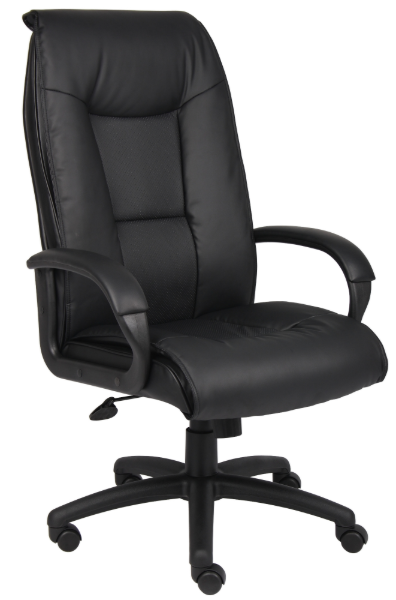 HI-BACK EXECUTIVE CHAIR WITH PADDED ARM