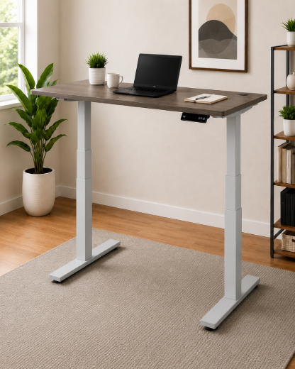DUAL-MOTOR ELECTRIC HEIGHT ADJUSTABLE DESK FRAME